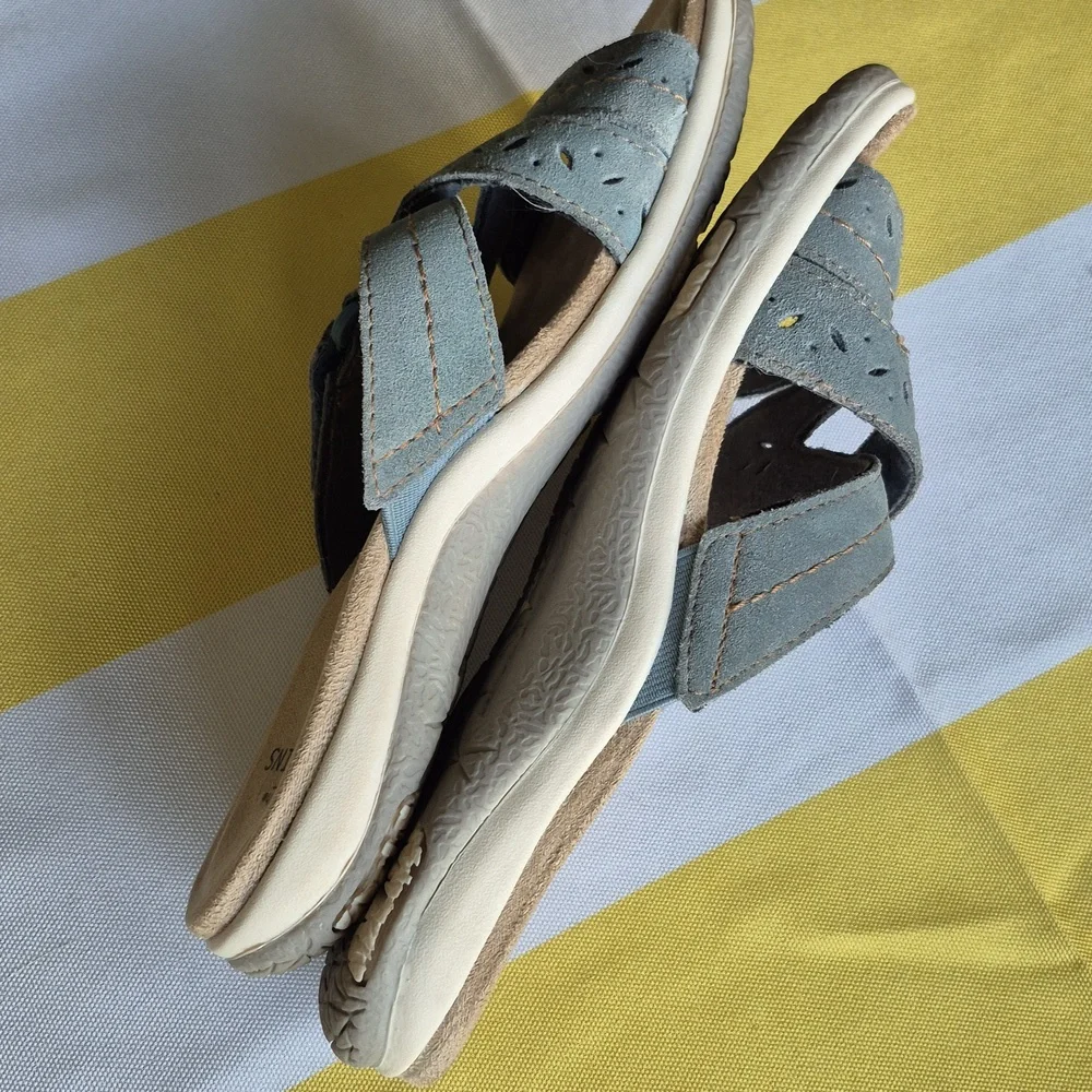 Earth Origins Sandra Sedona Blue Sandals - Picture 3 of 3